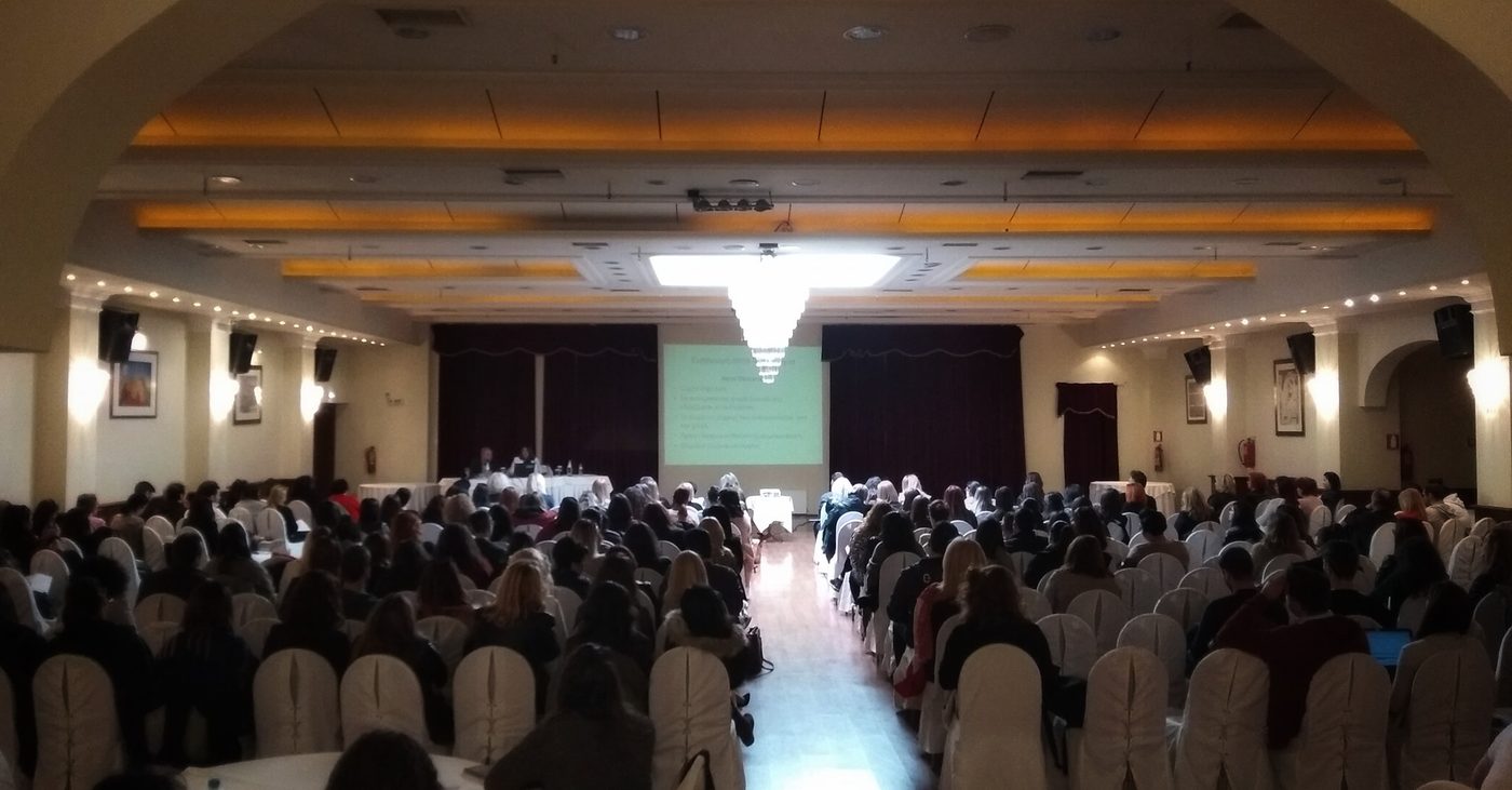 Hundreds of participants at an Akadimos national adult education event